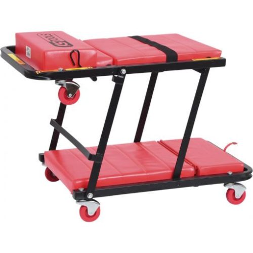 KS Tools Guruló szerelőágy, összecsukható,fekvoágy és üloke 1200x420x145 mm Max. terhelhetoség:90kg.