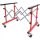 KS Tools Állítható teleszkópos lerakó állvány, kerekes Terhelhetoség:100 kg, állítható hossz: 257-1380mm Magasság:845-1320 mm Mélység: 257-1380 mm