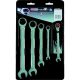 KS Tools Csillag-villáskulcs racsnis készlet ( műa. doboz ) AF5/16"-3/4"  5 részes, 5/16-3/8-1/2-11/16-3/4