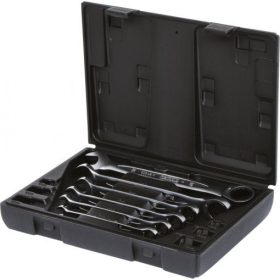   KS Tools Csillag-villáskulcs racsnis készlet ( műanyag kofferben ) 8-19 mm  6 részes