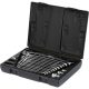 KS Tools Csillag-villáskulcs racsnis készlet ( műanyag kofferben ) 8-19 mm 16 részes + adapter