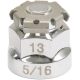 KS Tools Csillag-villáskulcs Bit -adapter, Ring Stop-hoz 5/16" x13,  Bitthez