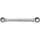 KS Tools Csillagkulcs egyenes, racsnis, TORX-E E 6x E 8