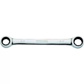   KS Tools Csillagkulcs racsnis egyenes, collos AF 5/16"x3/8", Z=72, 5°-os