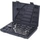 KS Tools Csillagkulcs készlet, racsnis, egyenes ( doboz ) 8-19 mm  6 részes, Z=72, 5°-os