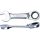 KS Tools Csillag-villáskulcs, racsnis, irányváltós MINI 13 mm  Z=72, 5°-os