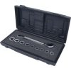 KS Tools Csillagkulcs készlet, racsnis, adapteres Hatszög 8-17 mm 10 részes, 6 szögu