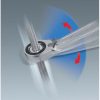KS Tools Csillagkulcs készlet, racsnis, adapteres Hatszög 8-17 mm 10 részes, 6 szögu