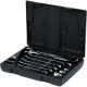 KS Tools Csillag-villáskulcs racsnis készlet ( műanyag kofferben ) 8-19 mm 10 részes, irányváltós