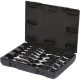 KS Tools Csillag-villáskulcs racsnis készlet ( koffer ) 8-19 mm 12 részes, irányváltós, MINI