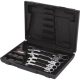 KS Tools Csillag-villáskulcs racsnis készlet ( koffer ) 8-19 mm  6 részes, csuklós