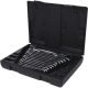 KS Tools Csillag-villáskulcs racsnis készlet ( koffer ) 8-19 mm 12 részes, csuklós