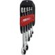 KS Tools Csillag-villáskulcs racsnis készlet ( akasztós ) 8-19 mm  6 részes, DUO