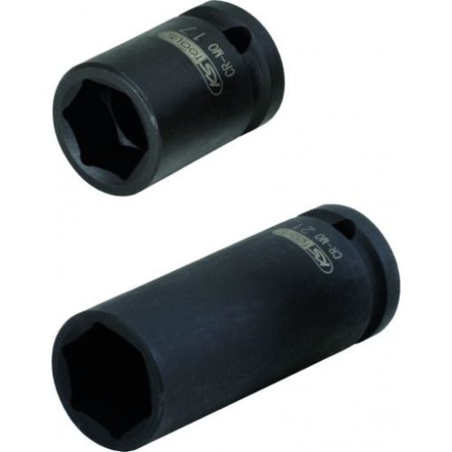 KS Tools Dugókulcs készlet 1" gépi, rövid/hosszú 33 mm, L=60,90 mm 2 Részes 6szög