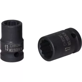 KS Tools Dugókulcs 3/8" gépi, 12 szög 8 mm