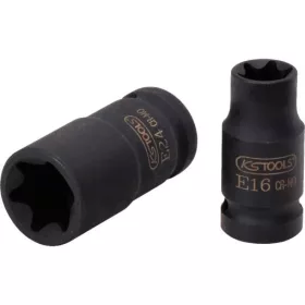 KS Tools Dugókulcs 3/8" TORX-E, gépi E 4