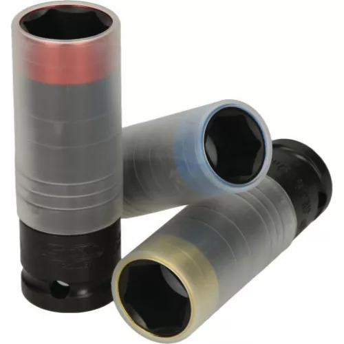 KS Tools Dugókulcs készlet 1/2" gépi Alu- felnihez 17-21 mm  3 részes műa. doboz