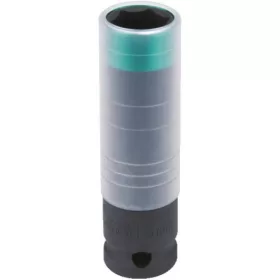   KS Tools Dugókulcs 1/2" gépi Alu- felnihez hosszú SlimPOWER 15 mm zöld