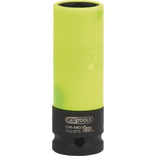 KS Tools Dugókulcs 1/2" gépi Alu- felnihez 19 mm sárga