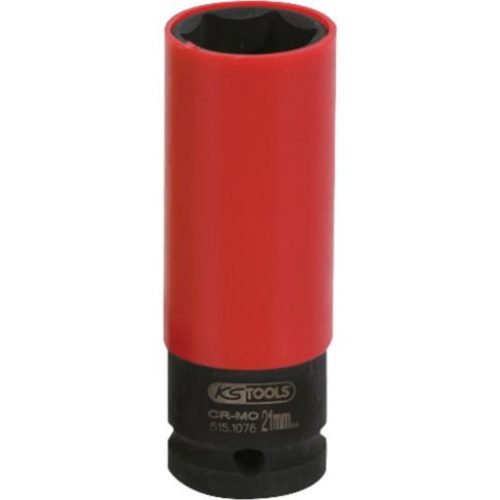 KS Tools Dugókulcs 1/2" gépi Alu- felnihez 21 mm piros