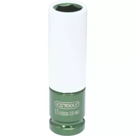 KS Tools Dugókulcs 1/2" Alu- felnihez 15 mm zöld