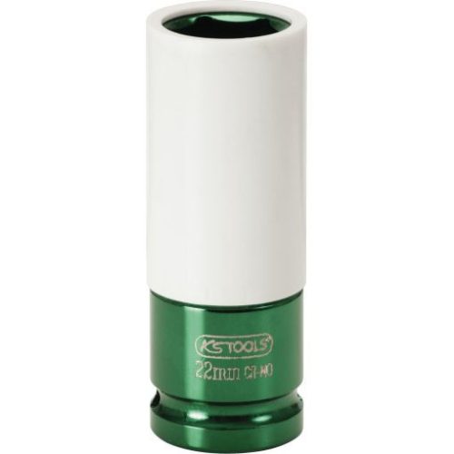 KS Tools Dugókulcs 1/2" Alu- felnihez 22 mm zöld