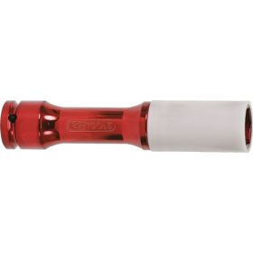   KS Tools Dugókulcs 1/2" Alu- felnihez, extra hosszú 21 mm piros