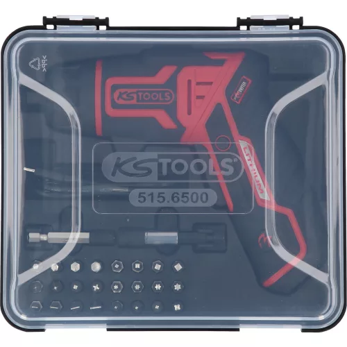 KS Tools Akkus csavarozó bit készlettel, eMONSTER