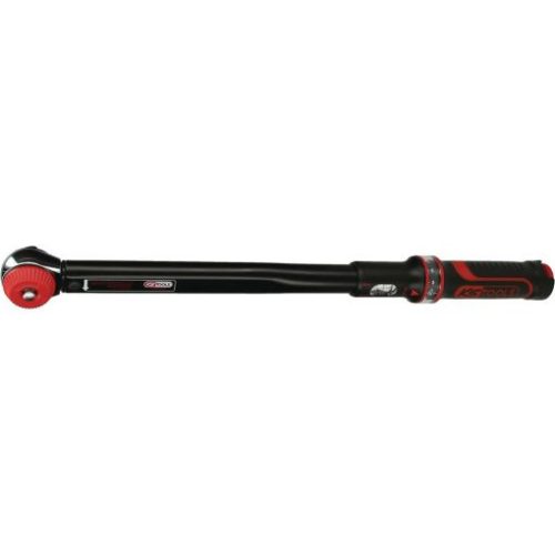 KS Tools Nyomatékkulcs, átdugós racsnis fej ERGOTORQUEprec. 60- 320/1,0Nm +/-3% R/L1/2" Z=30 gyártói mérési jegyzőkönyvvel