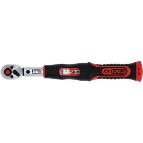 KS Tools Nyomatékkulcs, irányváltós racsnis fej INFINITOOL 1-   5/0,02Nm  R 1/4"