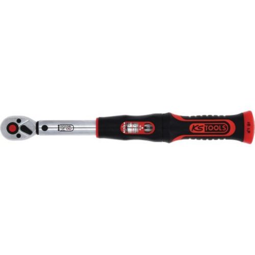 KS Tools Nyomatékkulcs, irányváltós racsnis fej INFINITOOL 5- 25/0,1Nm  R 1/4"