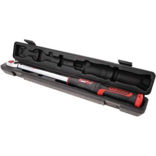 KS Tools Nyomatékkulcs, irányváltós racsnis fej INFINITOOL 20-200/1,0Nm  R 1/2"