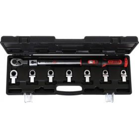   KS Tools Nyomatékkulcs készlet, csillag fejekkel INFINITOOL 20- 200Nm 13-21mm/14x18, 1/2"  9 részes