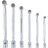KS Tools Csuklós dugókulcs készlet ( rollni ) 8-19 mm  6 részes, 12 szög