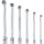 KS Tools Csuklós dugókulcs készlet ( rollni ) 8-19 mm  6 részes, 12 szög