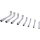 KS Tools Pipakulcs készlet ( doboz ), 6 szög 8-24 mm  8 részes