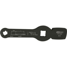   KS Tools Ütőkulcs TORX 3/4", foszfátozott E18  L=215 mm