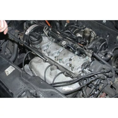 KS Tools Gyertyakulcs csuklós " T " szár 14 x500 mm 12szög