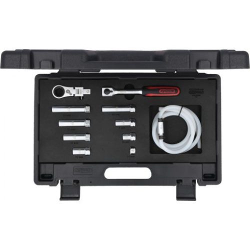 KS Tools Féklégtelenítő kulcs készlet VAG-hoz 7-10-11 mm  11 részes, rövid-hosszú
