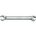 KS Tools fékcsőkulcs, nyitott csillag, 6 szög, collos 1/4"x5/16"  CHROMEplus