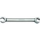 KS Tools fékcsőkulcs, nyitott csillag, 6 szög, collos 7/16"x1/2" CHROMEplus