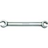 KS Tools fékcsőkulcs, nyitott csillag, 6 szögu 19x22 mm, CHROMEplus