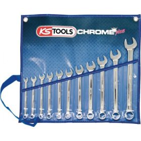   KS Tools Csillag-villáskulcs készlet ( rollni ) CHROMEplus 8-22 mm 11 részes