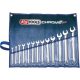 KS Tools Csillag-villáskulcs készlet ( rollni ) CHROMEplus 6-22 mm 13 részes