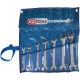 KS Tools Villáskulcs készlet ( rollni ) CHROMEplus 8-22 mm  7 részes