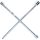 KS Tools Keresztkulcs, DIN3319 17x19x21x1/2" L=400 mm