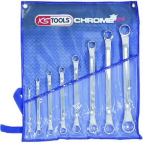   KS Tools Csillagkulcs készlet, CHROMplus, collos ( rollni ) AF1/4"-7/8"  6 részes