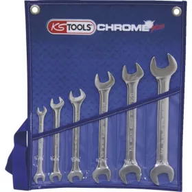   KS Tools Villáskulcs készlet, collos ( rollni ) AF1/4"-7/8"  6 részes