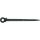 KS Tools Csillagkulcs racsnis, állvány szereléshez 10x13 mm, irányváltós