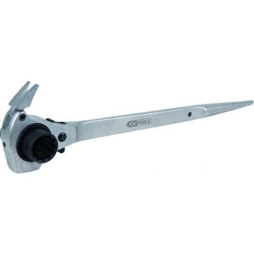 KS Tools Csillagkulcs racsnis,állvány szereléshez 4 az1-ben 19x22 mm, irányváltós